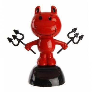 Dansend zonne energie duiveltje satan