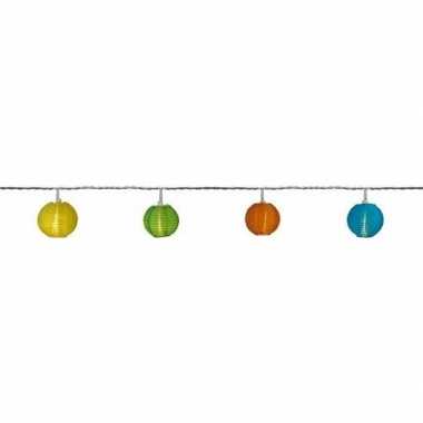 Feest tuinverlichting snoer , meter gekleurde lampion/lantaarn led ve