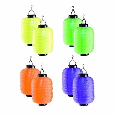 X stuks ronde solar lampionnen