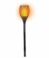 Fakkels zwart led verlichting zonne energie 10151494