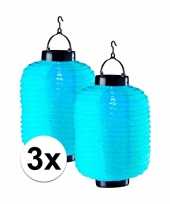 X tuin balkon lampionnen zonne energie blauw