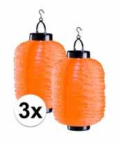 X tuin balkon lampionnen zonne energie oranje