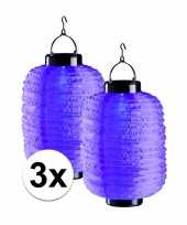 X tuin balkon lampionnen zonne energie paars