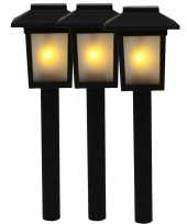 X tuinlamp fakkel tuinverlichting vlam effect 10193727